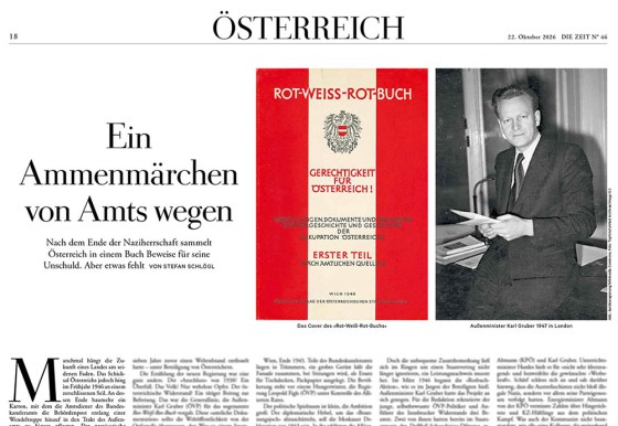 Reportage Stefan Schlögl Die Zeit Rot-Weiß-Rot-Buch